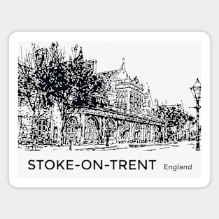Stoke-on-Trent England Magnet